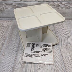 Tupperware Modular Mates Spice Container Carousel Rack Spinning Lazy Susan 2164A